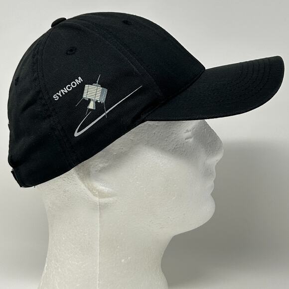 Boeing Syncom 702 Satellites Hat Baseball Cap Space Then and Now Strapback Black - Picture 5 of 10